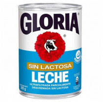 Leche sin Lactosa GLORIA Lata 395g