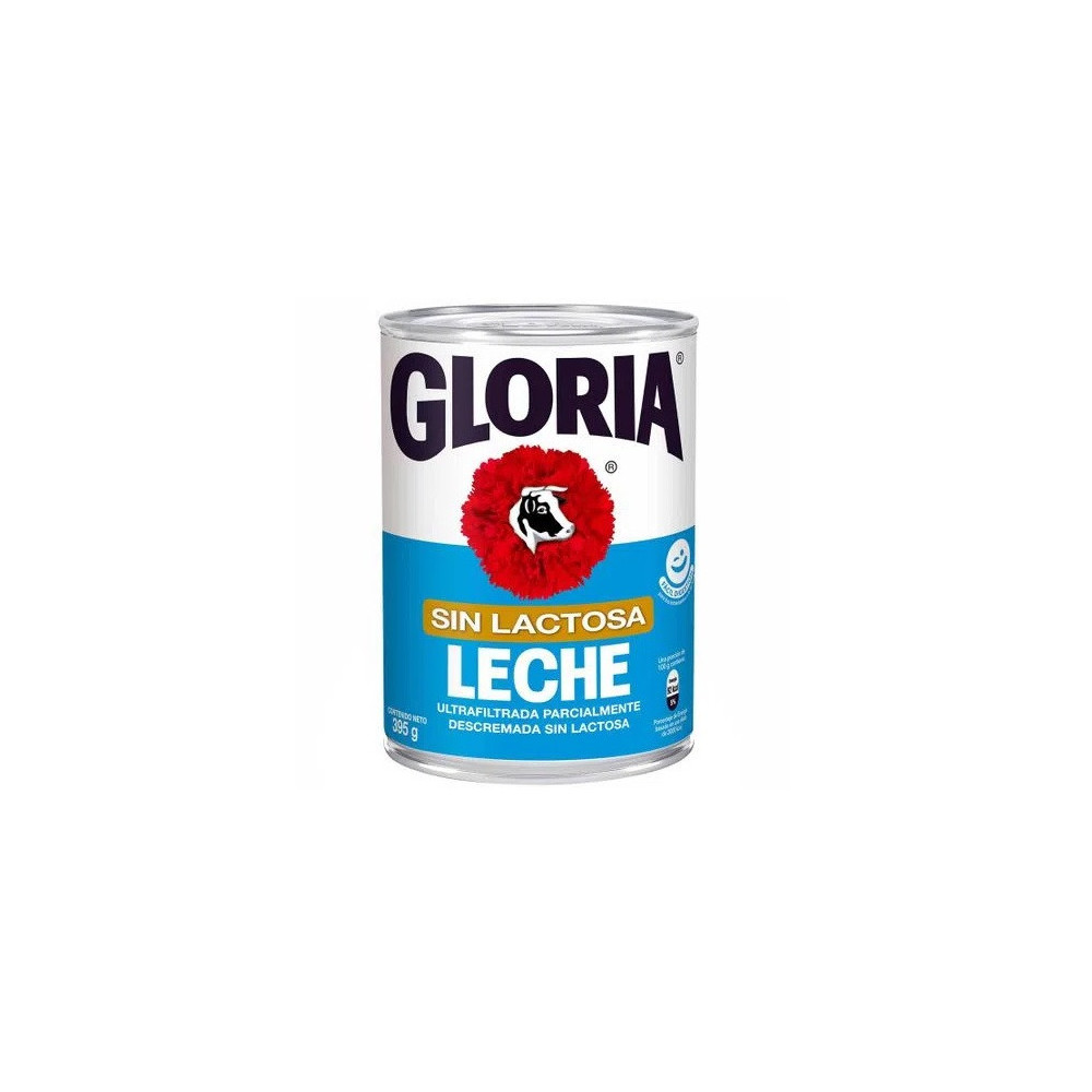Leche sin Lactosa GLORIA Lata 395g