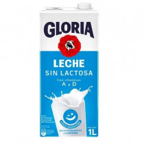 Leche Fresca UHT GLORIA Sin Lactosa Caja 1L