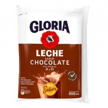Leche Chocolatada UHT GLORIA Bolsa 900ml