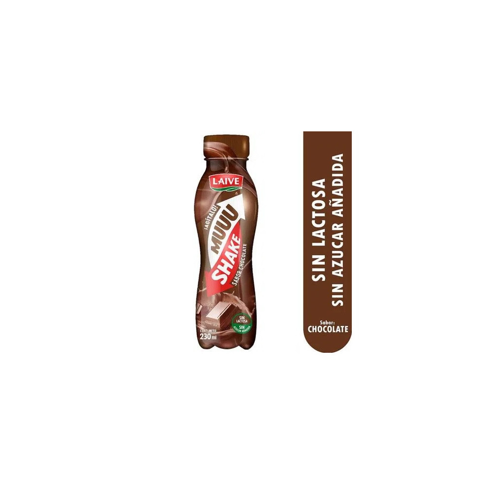 Leche UHT LAIVE Muuushake Chocolate Botella 230ml