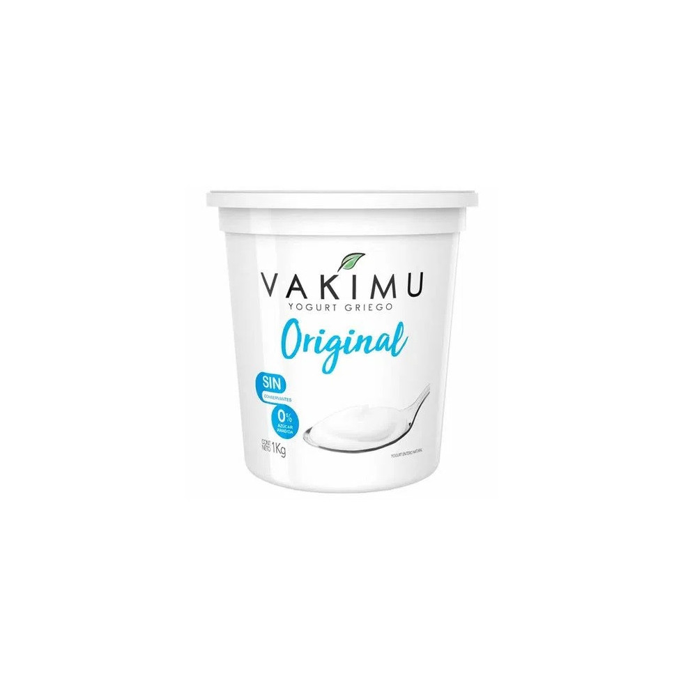 Yogurt Griego VAKIMU Original Balde 1Kg
