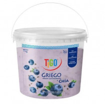 Yogurt Griego TIGO de Arándano & Chía Pote 1Kg