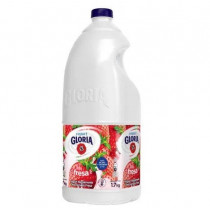 Yogurt Parcialmente Descremado GLORIA Sabor a Fresa Galonera 1.7Kg