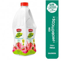 Yogurt Sabor a Fresa sin Lactosa LAIVE Galonera 1.7Kg
