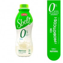 Yogurt SBELT Natural Botella 946g