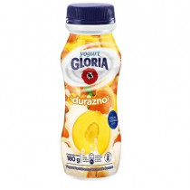 Yogurt Bebible GLORIA Sabor a Durazno Botella 180g