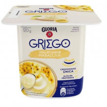 Yogurt Batido GLORIA Griego Sabor Maracuyá Vaso 120g