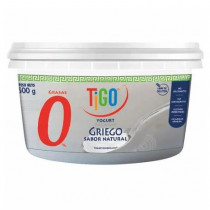 Yogurt Griego TIGO Sabor Natural Pote 500g
