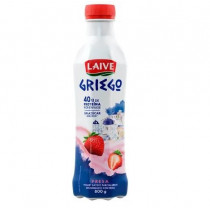 Yogurt Griego LAIVE Sabor a Fresa Botella 800g
