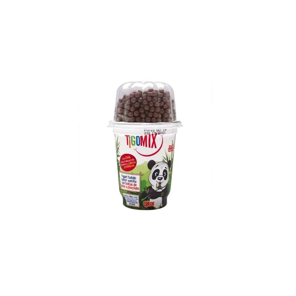 Yogurt TIGO Mix Bolitas de Chocolate Vaso 125g