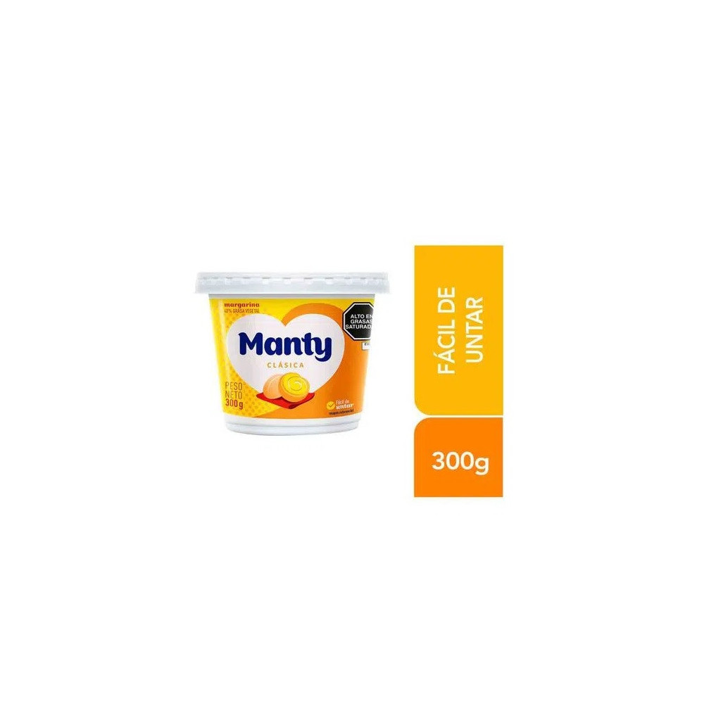 Margarina MANTY Clásica Pote 300g