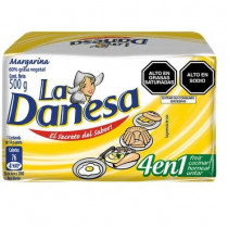 Margarina LA DANESA Barra 500g