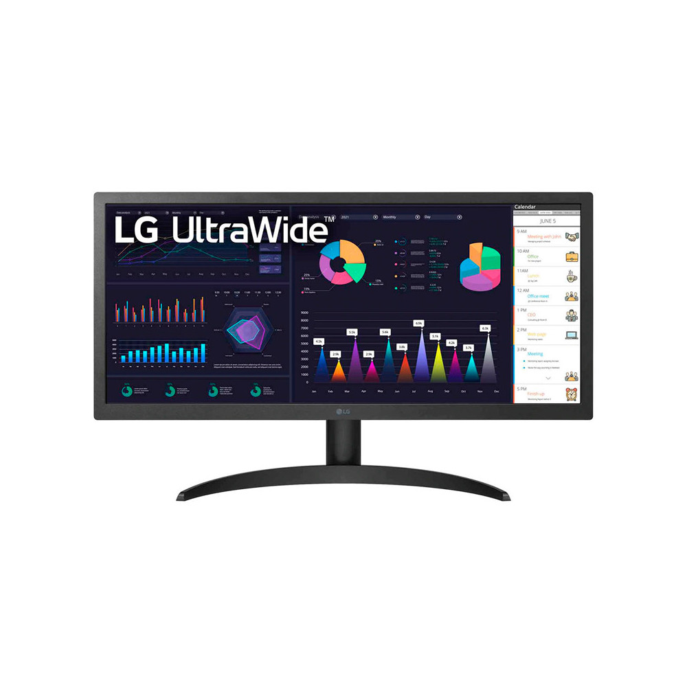 Monitor LG 26WQ500-B, 25.7" IPS, UltraWide Full HD