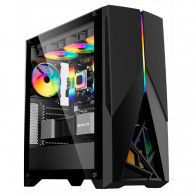 Case Gamer Teros TE1174N, Mid Tower, Negro