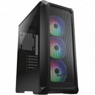 COUGAR CGR-5CC5B-MESH-RGB Gabinete para computadora gamer - Mini ITX, Micro ATX