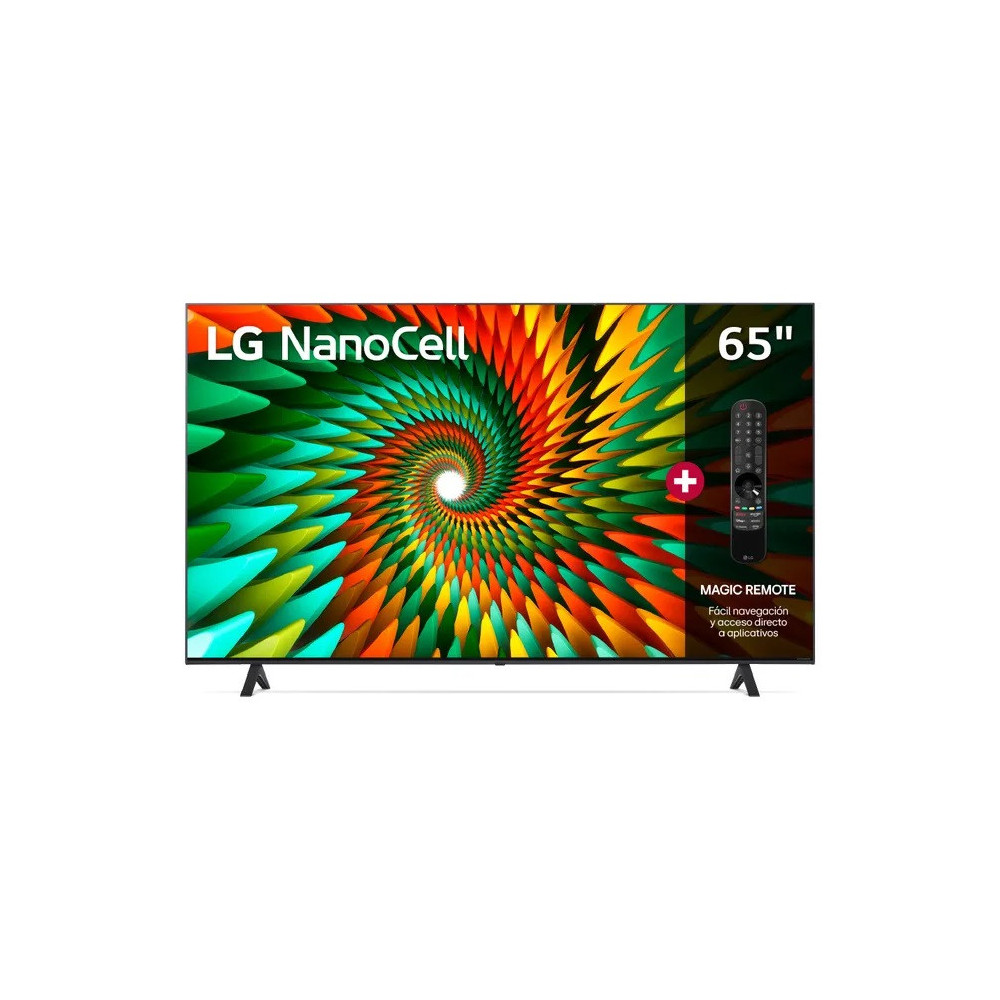 TV LG 65" NanoCell 4K UHD ThinQ AI Smart 65NANO77SRA (2023)