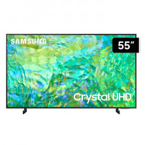 TV Samsung 55" Crystal UHD 4K Smart UN55CU8000GXPE