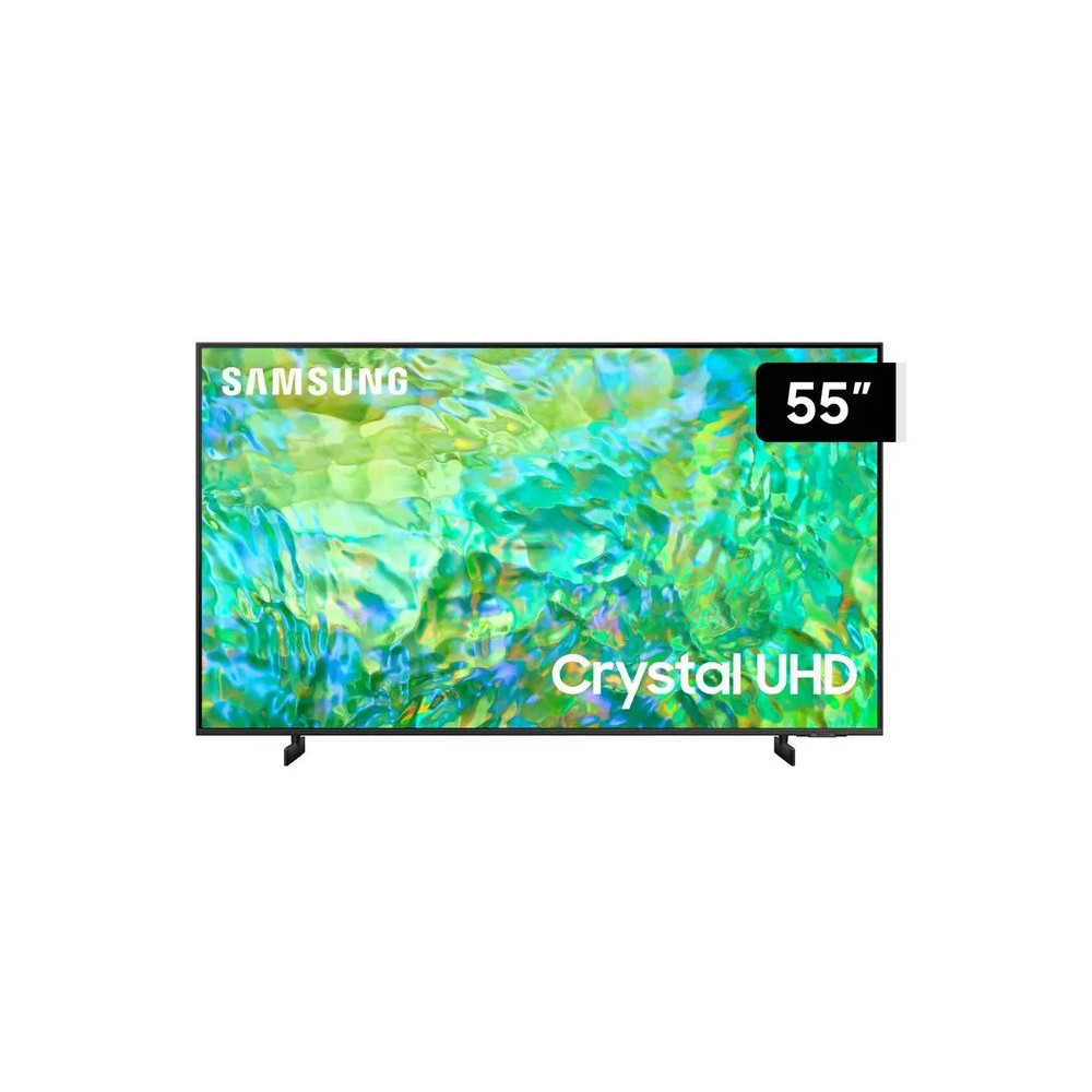 TV Samsung 55" Crystal UHD 4K Smart UN55CU8000GXPE