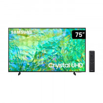 TV Samsung 75" Crystal UHD 4K Smart UN75CU8000GXPE