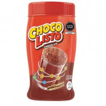 Fortificante en polvo CHOCOLISTO Chocolate instantáneo Frasco 300Gr