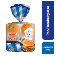 Pan para Hamburguesa BIMBO Bolsa 8un