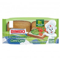 Totadas Integrales BIMBO Cero Cero Bolsa 140g