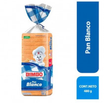 Pan Blanco BIMBO Bolsa 480g