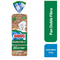 Pan Doble Fibra BIMBO Bolsa 510g