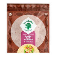 Tortilla Sash Integral Artesanal EL CEDRO Bolsa 5un