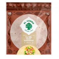 Tortilla Sash Blanco Artesanal EL CEDRO Bolsa 5un