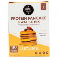 Mezcla en Polvo AMARU Superfoods Protein Pancake de Lúcuma Caja 350g