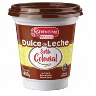 Dulce de leche LA SERENÍSIMA Estilo Colonial Pote 400g