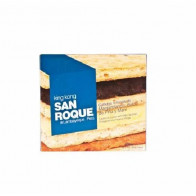 King Kong SAN ROQUE Galletas Rellenas de Manjarblanco, Dulce de Piña y Maní Caja 450g