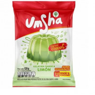 Gelatina UMSHA Sabor a Limón Bolsa 120g