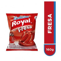 Gelatina ROYAL Sabor a Fresa Bolsa 160g