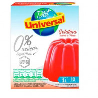 Gelatina UNIVERSAL Sabor a Fresa Caja 19g