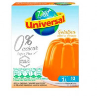 Gelatina UNIVERSAL Sabor a Naranja sin Azúcar Caja 19g