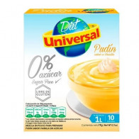 Pudín Diet UNIVERSAL Sabor a Vainilla Caja 19g