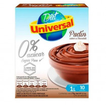 Pudín Diet UNIVERSAL Sabor a Chocolate Caja 19g
