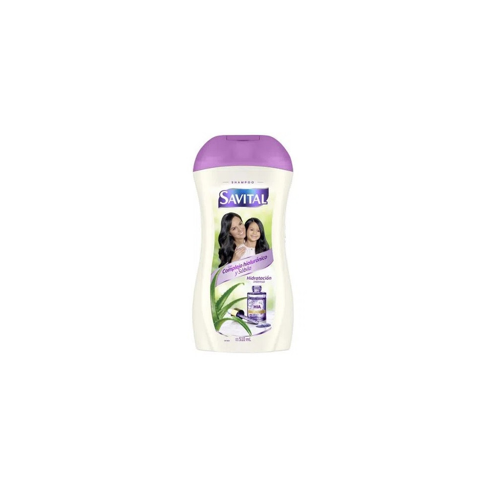 Shampoo SAVITAL Complejo Hiarulónico Frasco 510ml