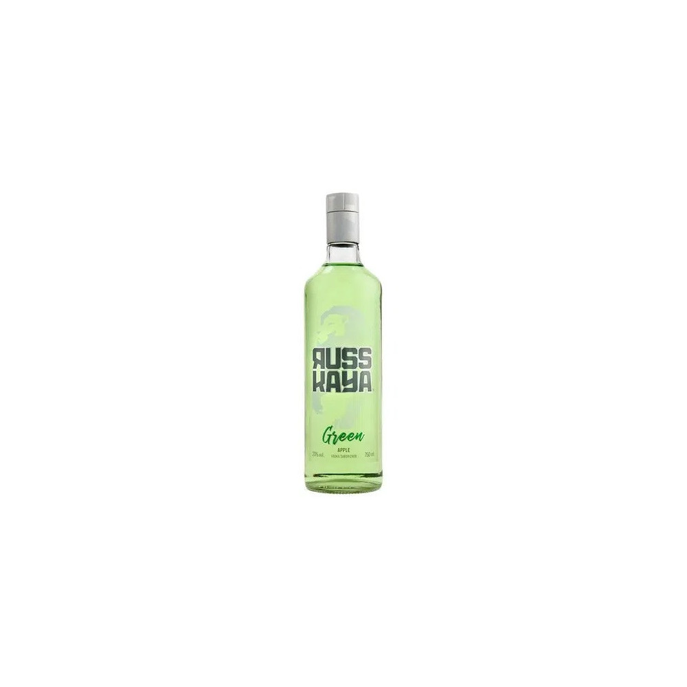Vodka RUSSKAYA Green Apple Botella 750ml