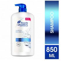 Shampoo HEAD & SHOULDERS Limpieza Renovadora Control Caspa Frasco 850ml