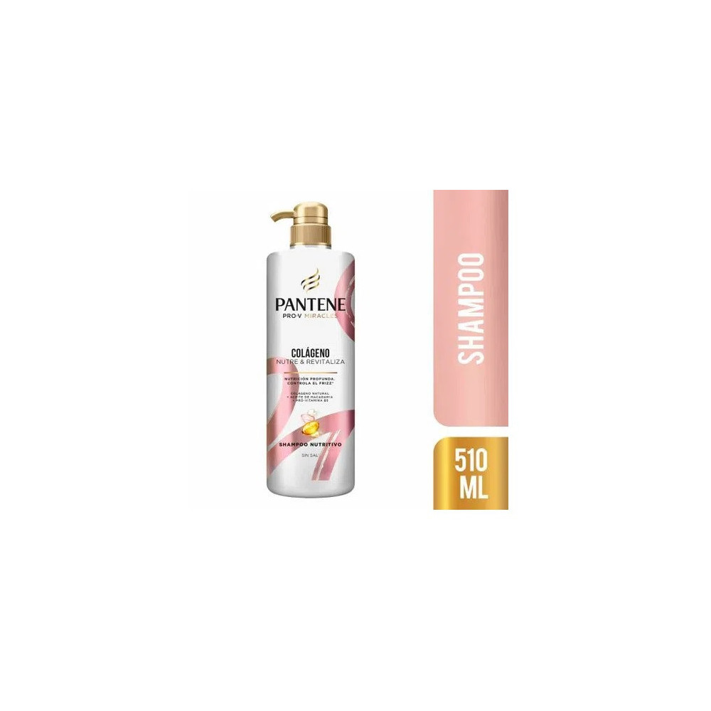 Shampoo Pantene Pro-V Miracles Colágeno Nutre & Revitaliza Frasco 510ml