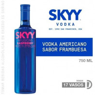 Vodka SKYY Raspberry Botella 750ml