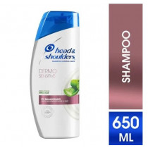 Shampoo HEAD & SHOULDERS Dermo Sensitive Extractos De Sábila y Aloe Frasco 650ml