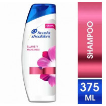 Shampoo HEAD & SHOULDERS Suave Y Manejable Control Caspa Frasco 375ml