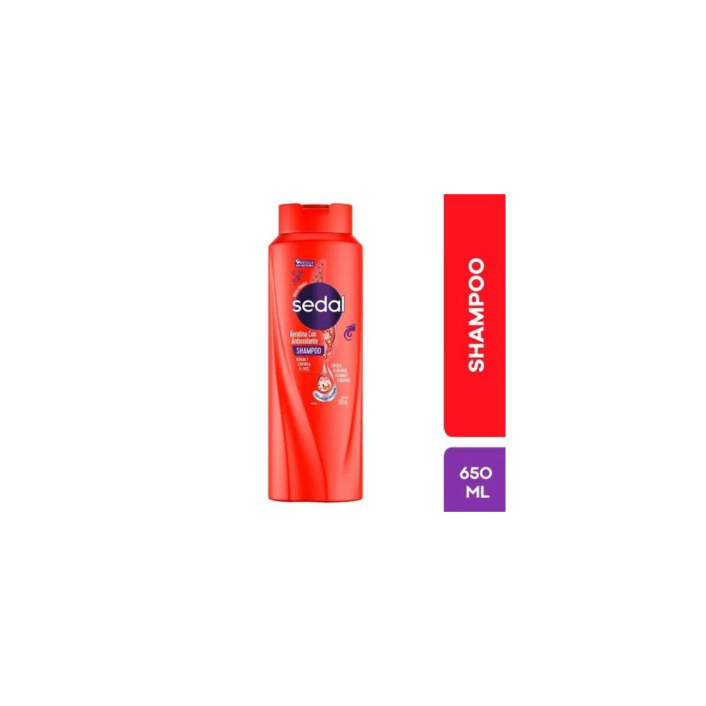 Shampoo SEDAL Keratina Frasco 650ml