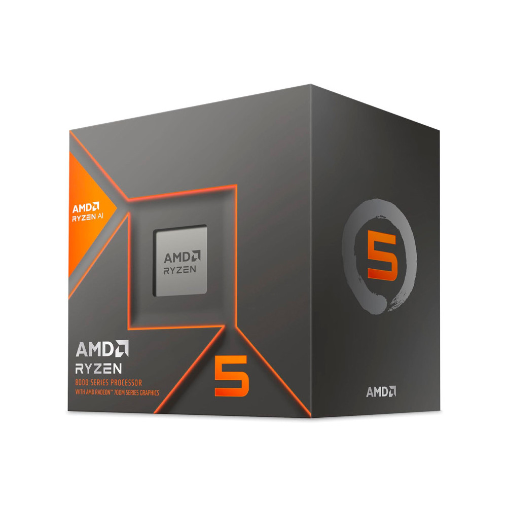 Procesador AMD Ryzen 5 8600G 4.30 / 5.00 GHz, 16MB L3 Cache, 6-Cores, 4nm, TDP: 65W
