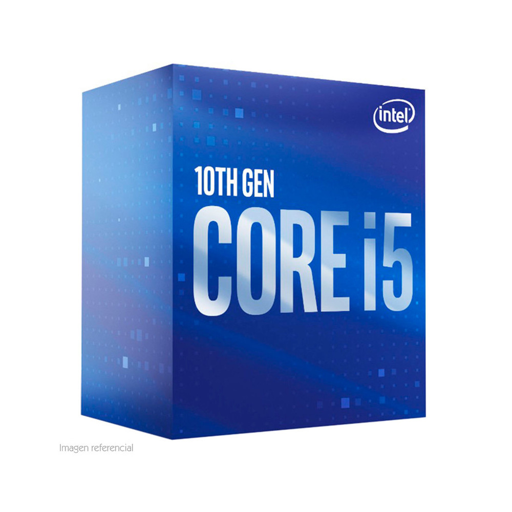 Procesador Intel Core i5-10400, 2.90 GHz, 12 MB Caché L3, LGA1200, 65W, 14 nm.